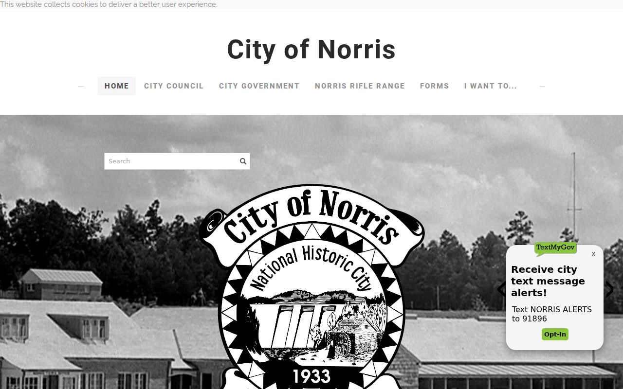 Norris warrant records City Hall public contact page
